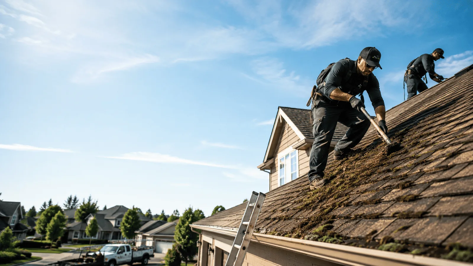 Roof Moss Removal in Ormsby, MN near me